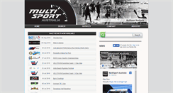 Desktop Screenshot of multisportaustralia.com