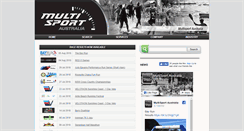 Desktop Screenshot of multisportaustralia.com.au